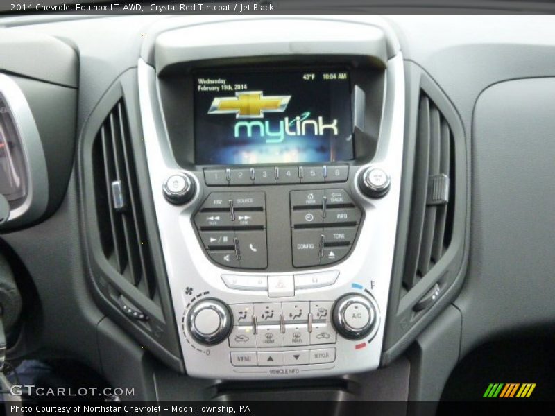 Crystal Red Tintcoat / Jet Black 2014 Chevrolet Equinox LT AWD