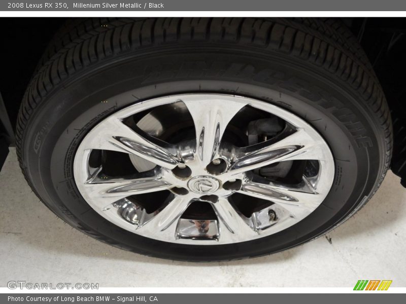 Millenium Silver Metallic / Black 2008 Lexus RX 350