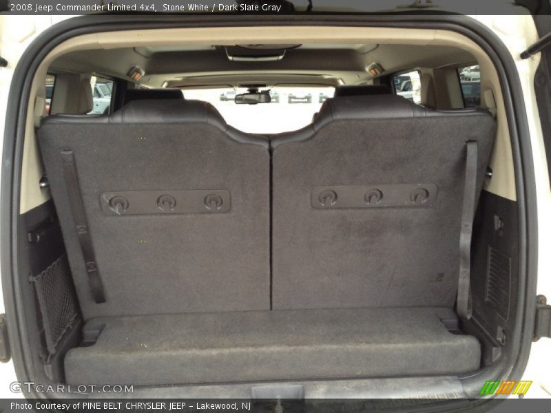 Stone White / Dark Slate Gray 2008 Jeep Commander Limited 4x4