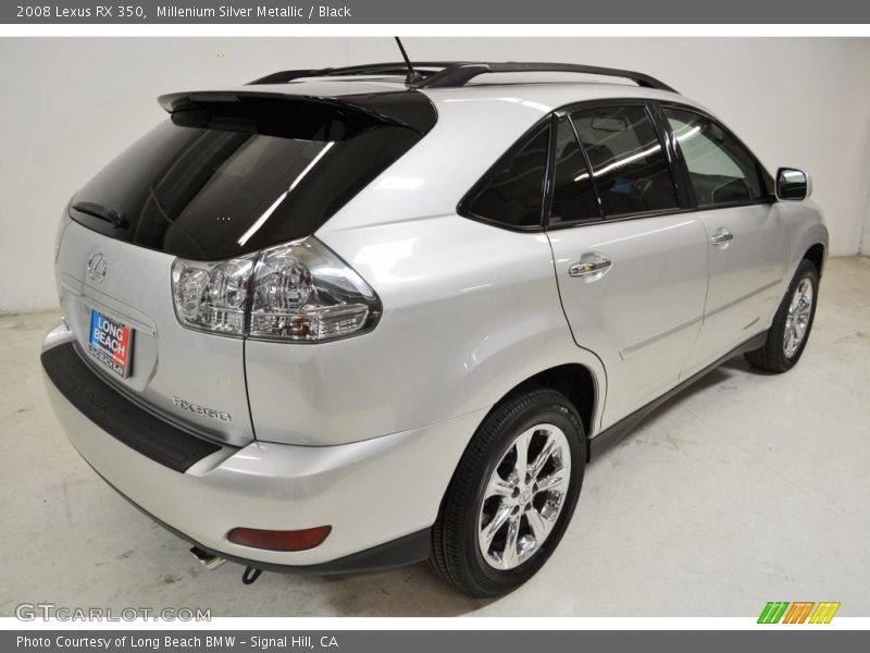 Millenium Silver Metallic / Black 2008 Lexus RX 350