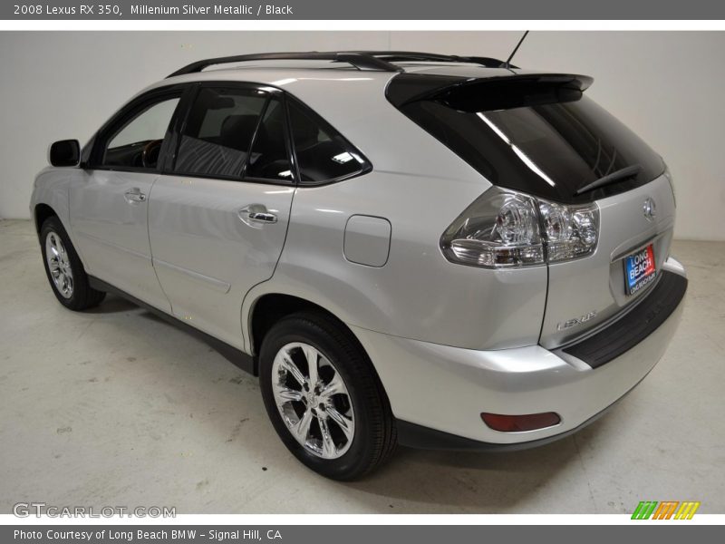 Millenium Silver Metallic / Black 2008 Lexus RX 350