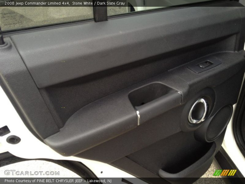 Stone White / Dark Slate Gray 2008 Jeep Commander Limited 4x4