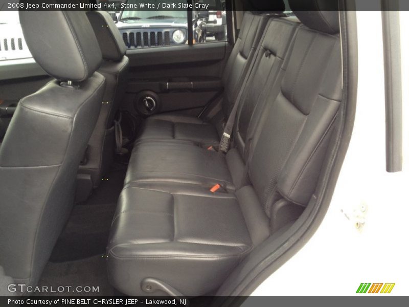 Stone White / Dark Slate Gray 2008 Jeep Commander Limited 4x4