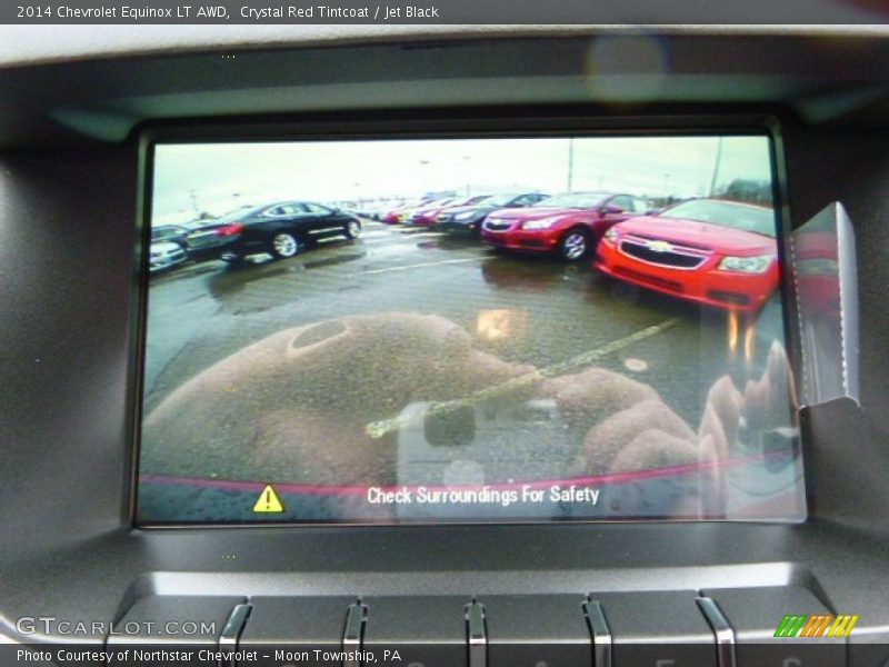 Crystal Red Tintcoat / Jet Black 2014 Chevrolet Equinox LT AWD