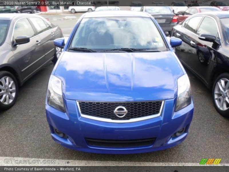 Blue Metallic / Charcoal 2010 Nissan Sentra 2.0 SR