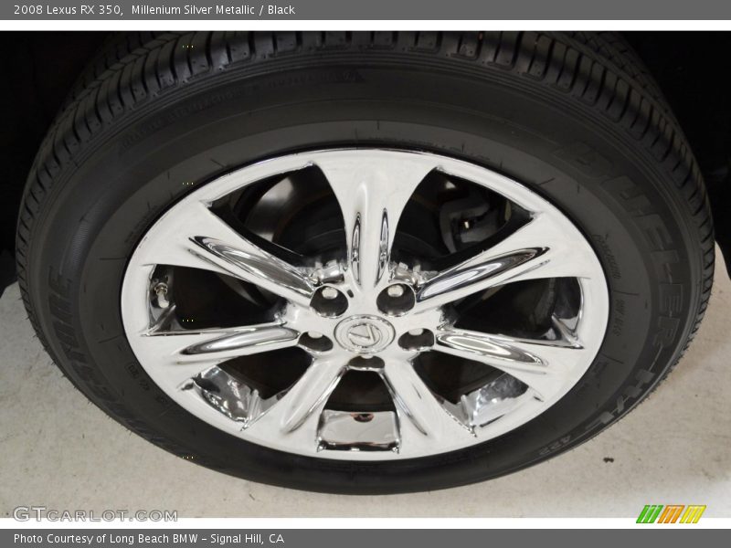 Millenium Silver Metallic / Black 2008 Lexus RX 350