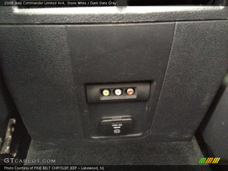 Stone White / Dark Slate Gray 2008 Jeep Commander Limited 4x4