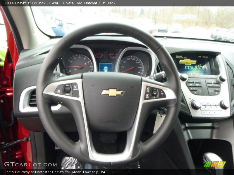 Crystal Red Tintcoat / Jet Black 2014 Chevrolet Equinox LT AWD