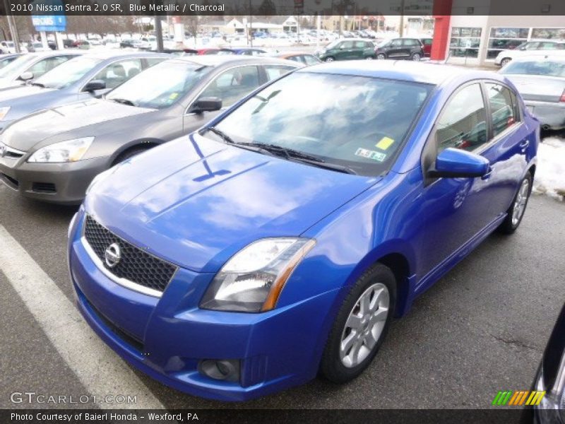 Blue Metallic / Charcoal 2010 Nissan Sentra 2.0 SR