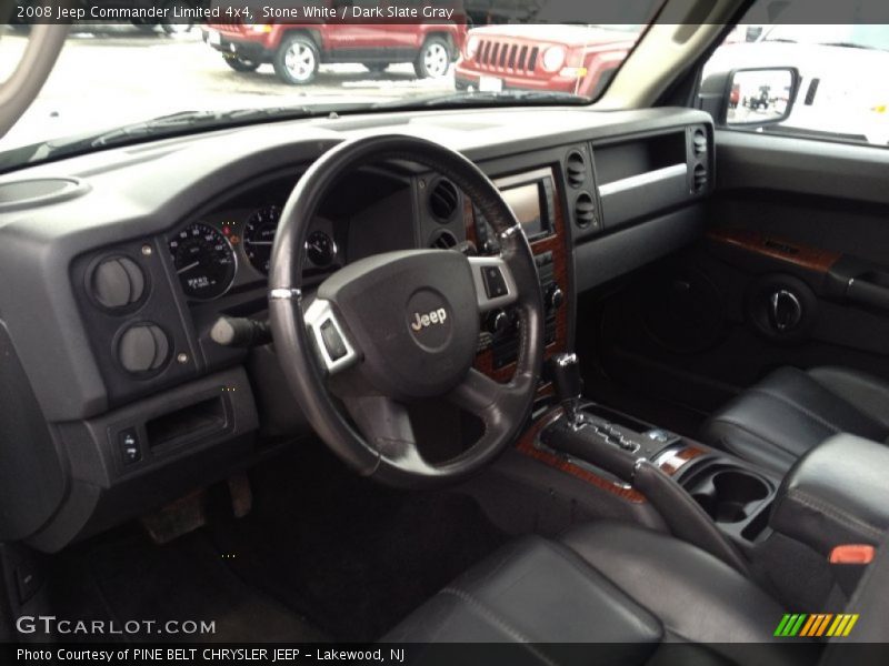 Stone White / Dark Slate Gray 2008 Jeep Commander Limited 4x4