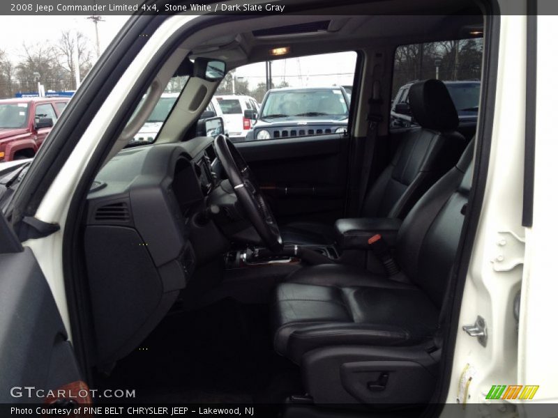 Stone White / Dark Slate Gray 2008 Jeep Commander Limited 4x4