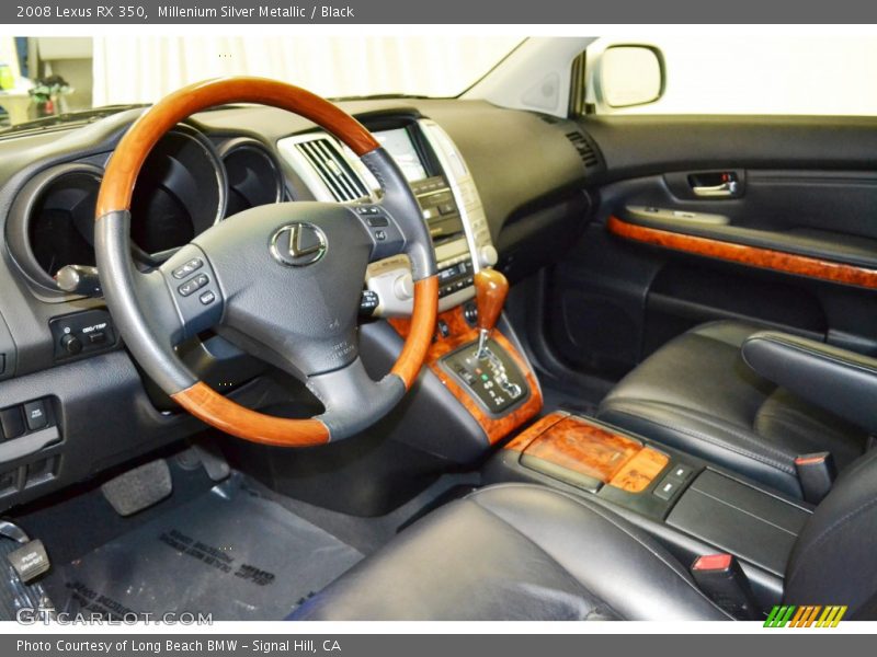 Millenium Silver Metallic / Black 2008 Lexus RX 350