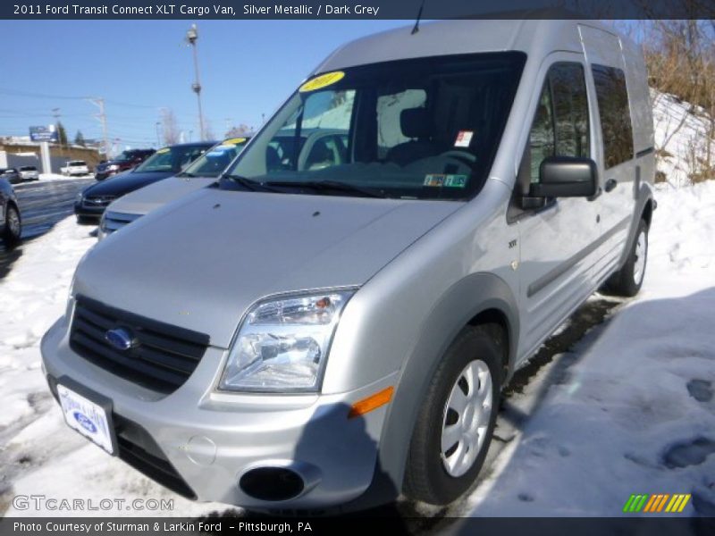 Silver Metallic / Dark Grey 2011 Ford Transit Connect XLT Cargo Van