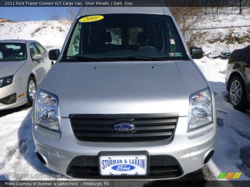 Silver Metallic / Dark Grey 2011 Ford Transit Connect XLT Cargo Van