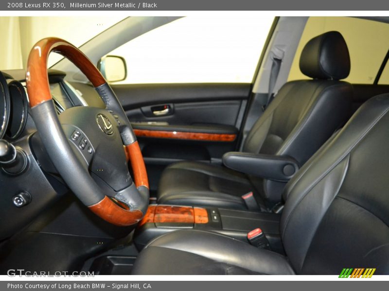 Millenium Silver Metallic / Black 2008 Lexus RX 350
