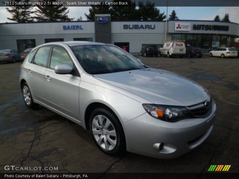 Spark Silver Metallic / Carbon Black 2011 Subaru Impreza 2.5i Wagon