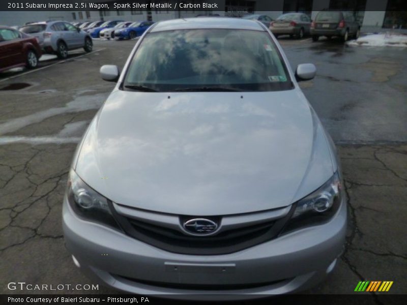 Spark Silver Metallic / Carbon Black 2011 Subaru Impreza 2.5i Wagon