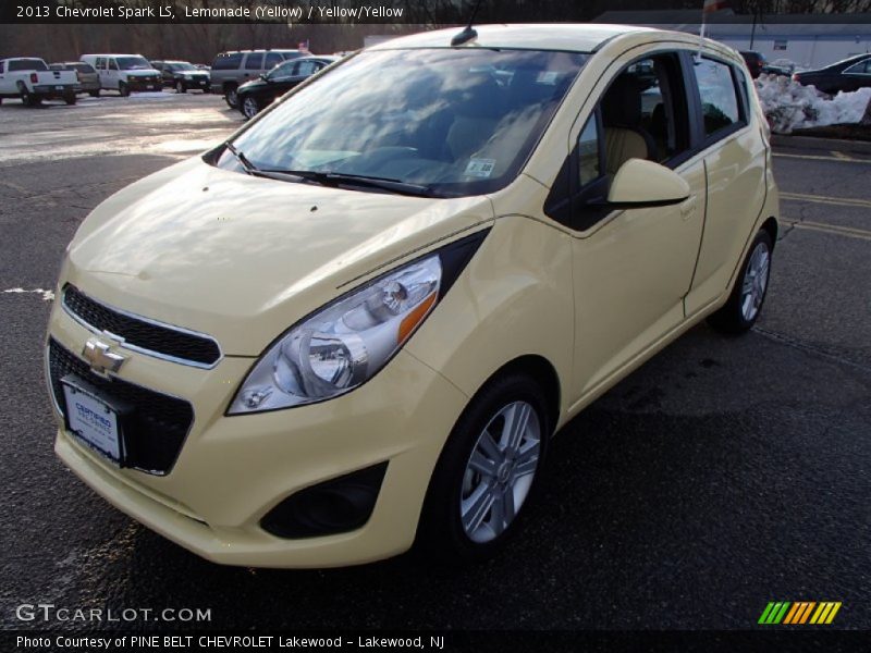 Lemonade (Yellow) / Yellow/Yellow 2013 Chevrolet Spark LS