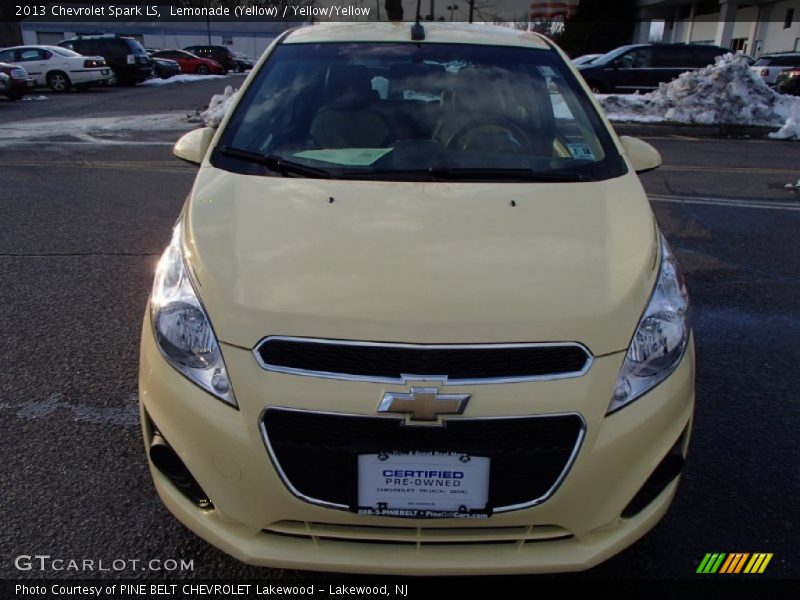 Lemonade (Yellow) / Yellow/Yellow 2013 Chevrolet Spark LS