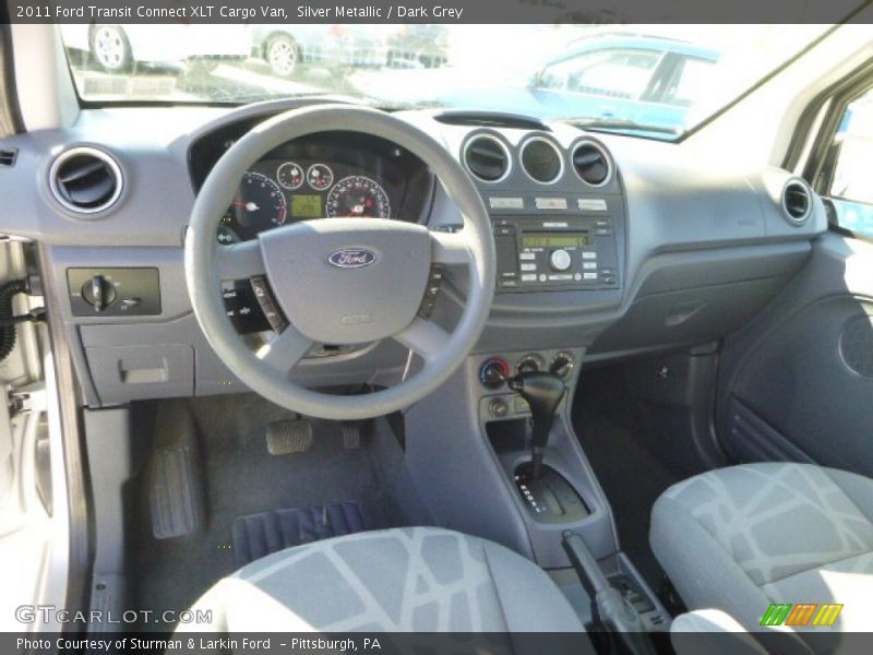 Silver Metallic / Dark Grey 2011 Ford Transit Connect XLT Cargo Van