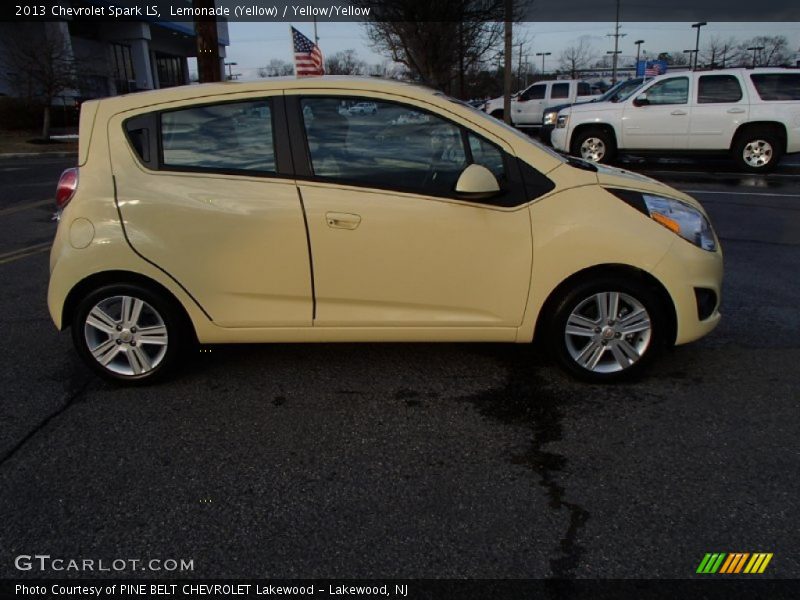 Lemonade (Yellow) / Yellow/Yellow 2013 Chevrolet Spark LS