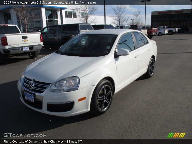 Campanella White / Anthracite 2007 Volkswagen Jetta 2.5 Sedan