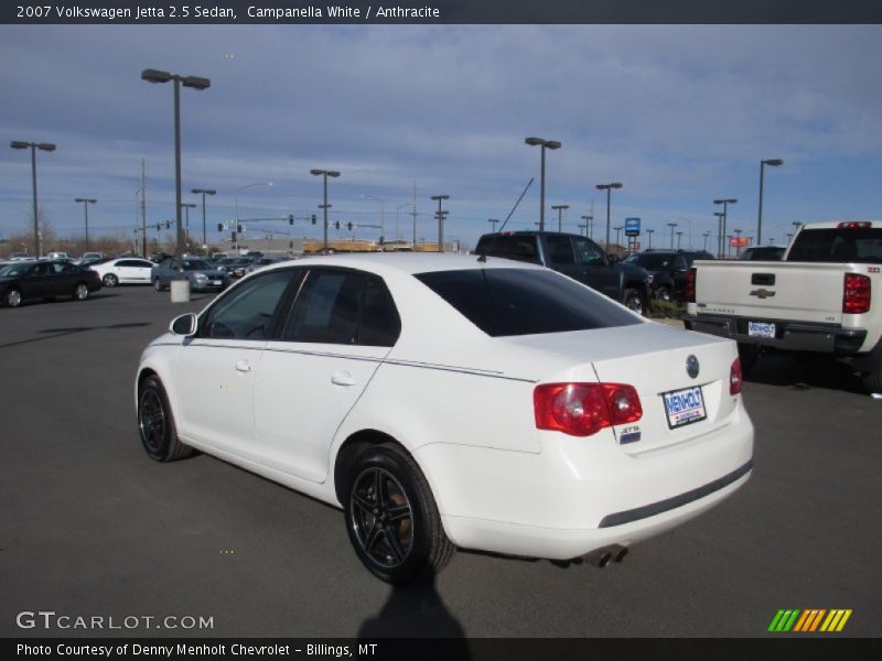 Campanella White / Anthracite 2007 Volkswagen Jetta 2.5 Sedan