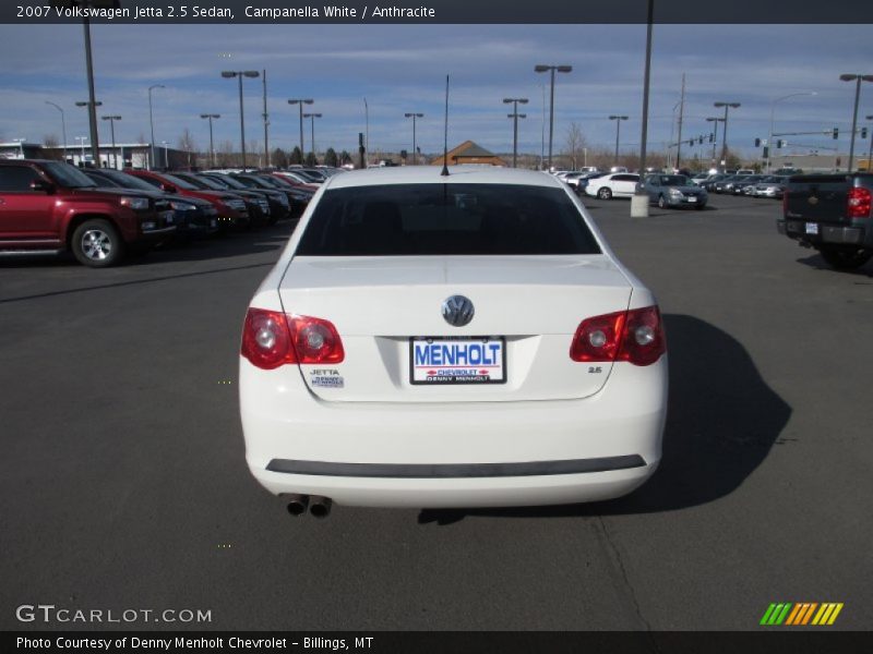 Campanella White / Anthracite 2007 Volkswagen Jetta 2.5 Sedan