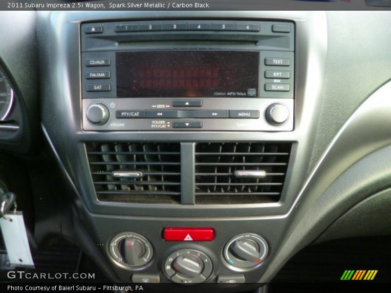 Spark Silver Metallic / Carbon Black 2011 Subaru Impreza 2.5i Wagon