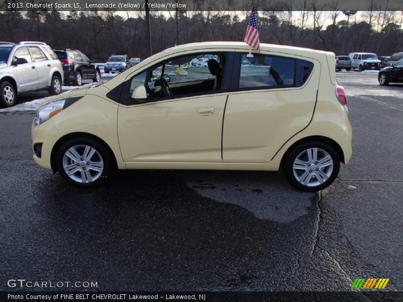 Lemonade (Yellow) / Yellow/Yellow 2013 Chevrolet Spark LS