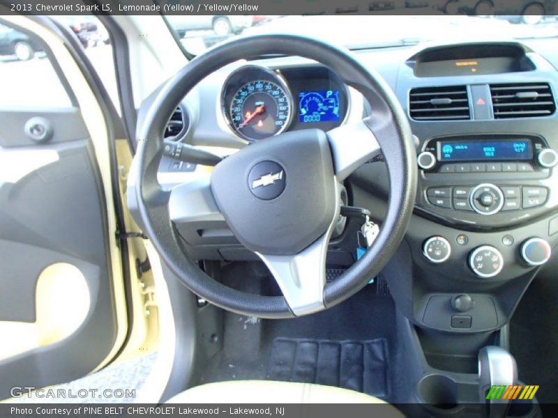 Lemonade (Yellow) / Yellow/Yellow 2013 Chevrolet Spark LS