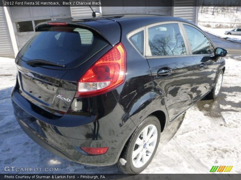 Black / Charcoal Black 2012 Ford Fiesta SE Hatchback