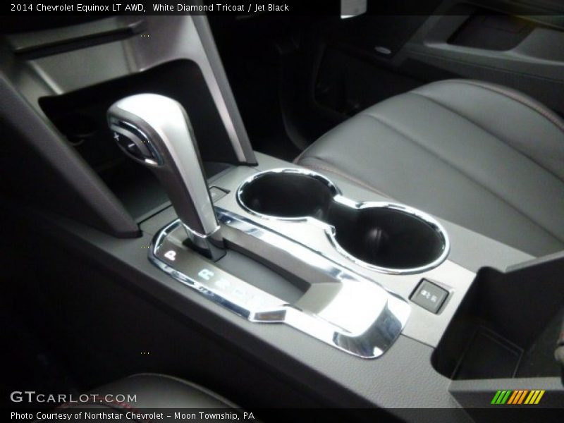 White Diamond Tricoat / Jet Black 2014 Chevrolet Equinox LT AWD