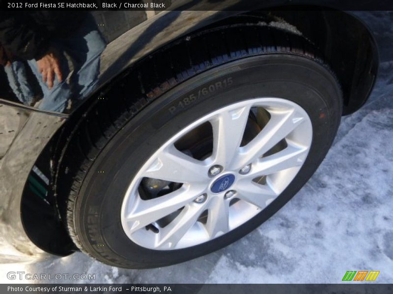 Black / Charcoal Black 2012 Ford Fiesta SE Hatchback