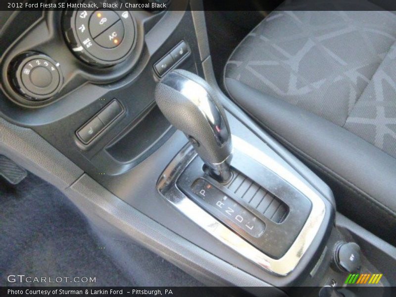Black / Charcoal Black 2012 Ford Fiesta SE Hatchback