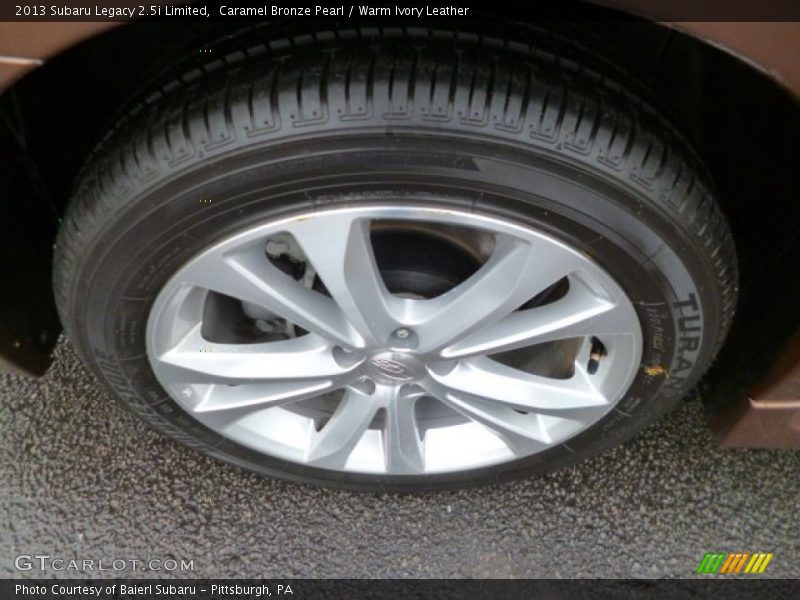 Caramel Bronze Pearl / Warm Ivory Leather 2013 Subaru Legacy 2.5i Limited