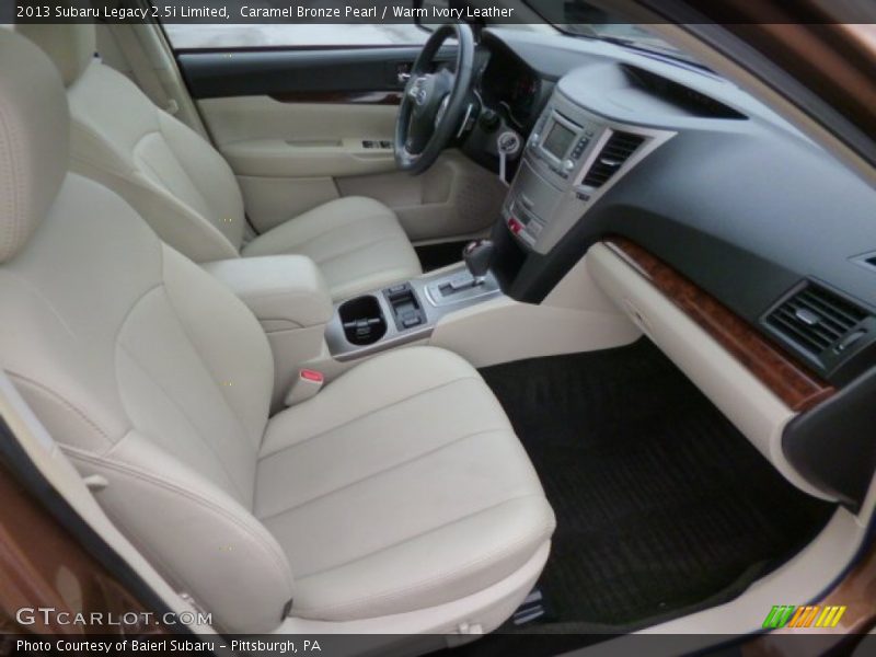 Caramel Bronze Pearl / Warm Ivory Leather 2013 Subaru Legacy 2.5i Limited