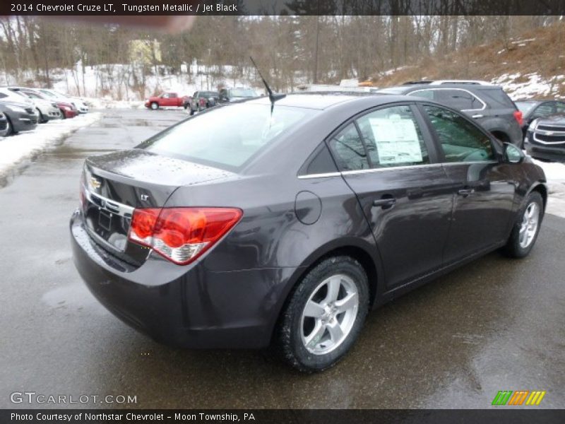 Tungsten Metallic / Jet Black 2014 Chevrolet Cruze LT