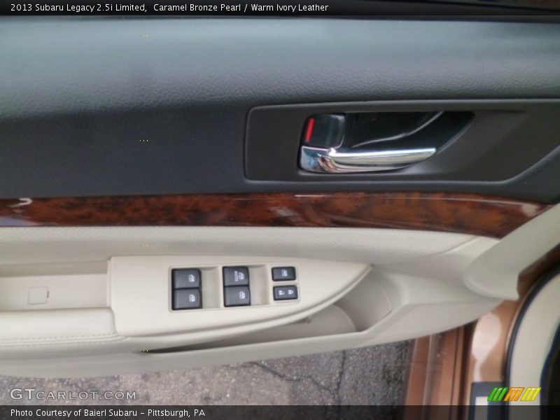 Caramel Bronze Pearl / Warm Ivory Leather 2013 Subaru Legacy 2.5i Limited