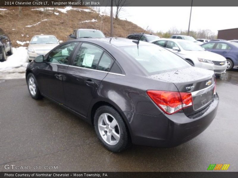 Tungsten Metallic / Jet Black 2014 Chevrolet Cruze LT