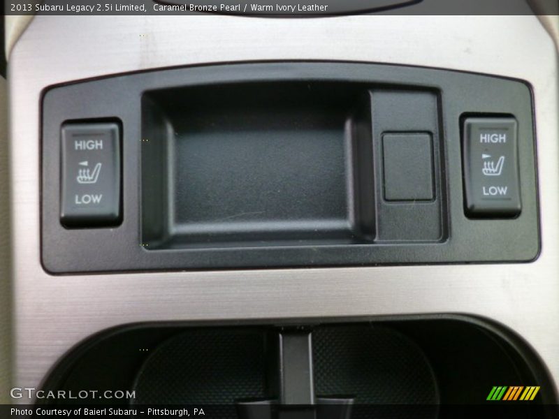 Caramel Bronze Pearl / Warm Ivory Leather 2013 Subaru Legacy 2.5i Limited