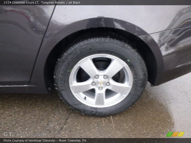 Tungsten Metallic / Jet Black 2014 Chevrolet Cruze LT