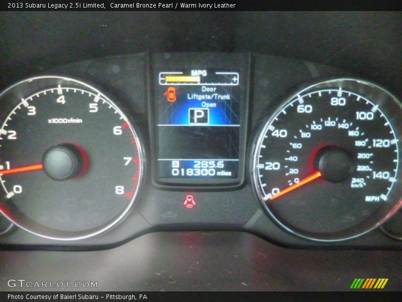 Caramel Bronze Pearl / Warm Ivory Leather 2013 Subaru Legacy 2.5i Limited
