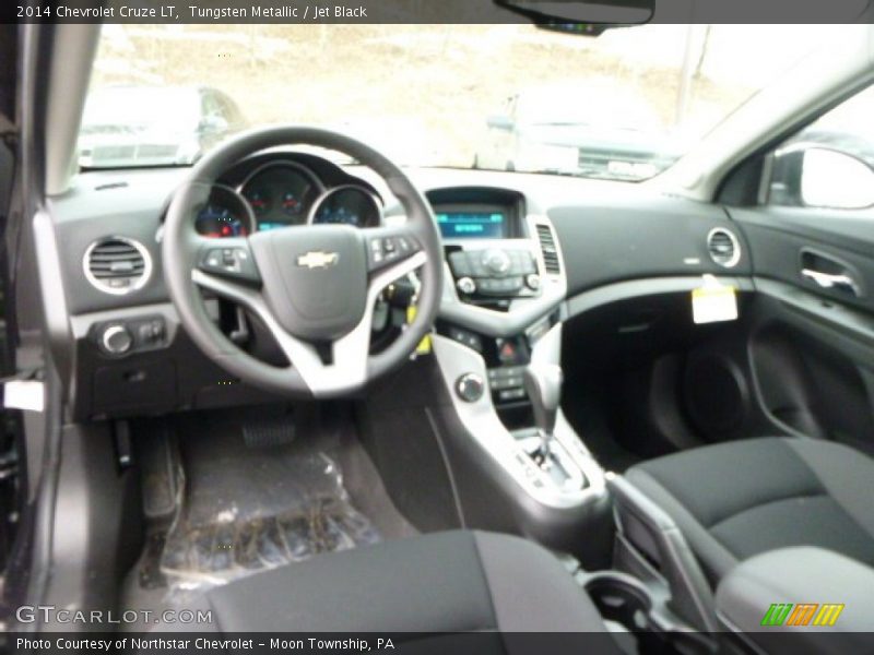 Tungsten Metallic / Jet Black 2014 Chevrolet Cruze LT