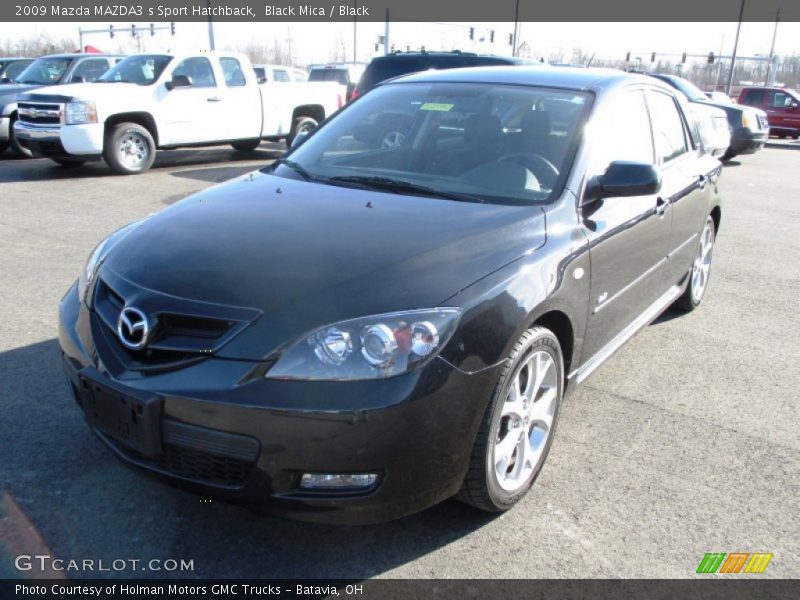 Black Mica / Black 2009 Mazda MAZDA3 s Sport Hatchback