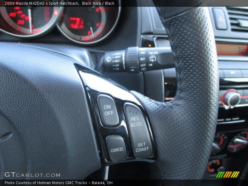 Black Mica / Black 2009 Mazda MAZDA3 s Sport Hatchback