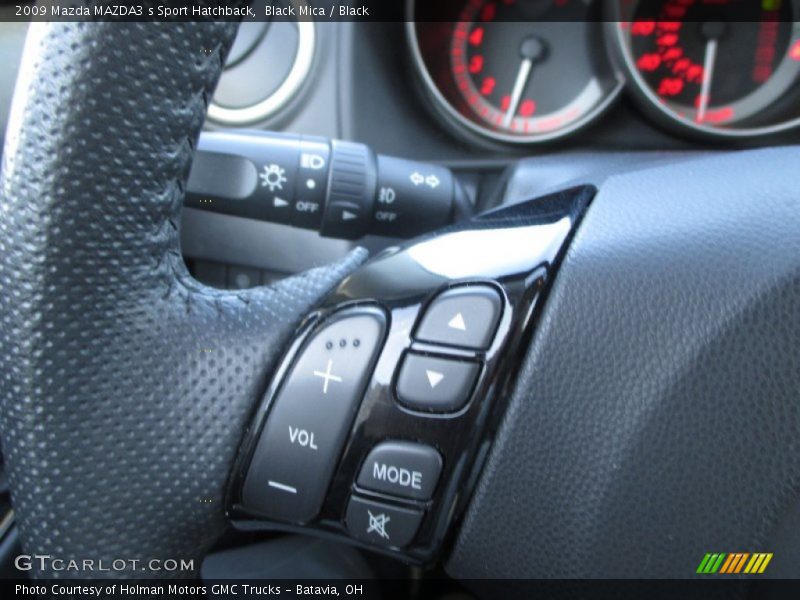 Black Mica / Black 2009 Mazda MAZDA3 s Sport Hatchback