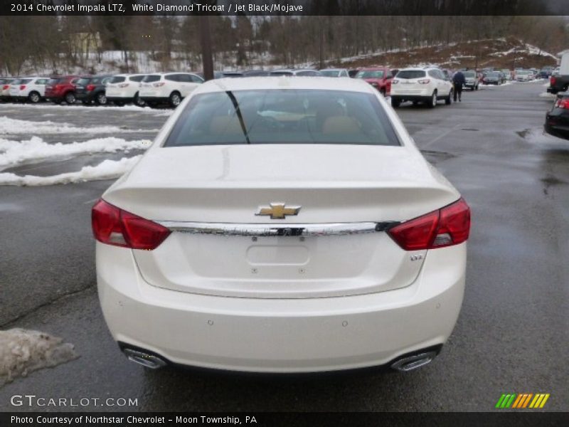 White Diamond Tricoat / Jet Black/Mojave 2014 Chevrolet Impala LTZ