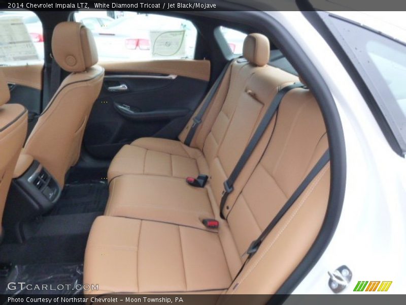 White Diamond Tricoat / Jet Black/Mojave 2014 Chevrolet Impala LTZ