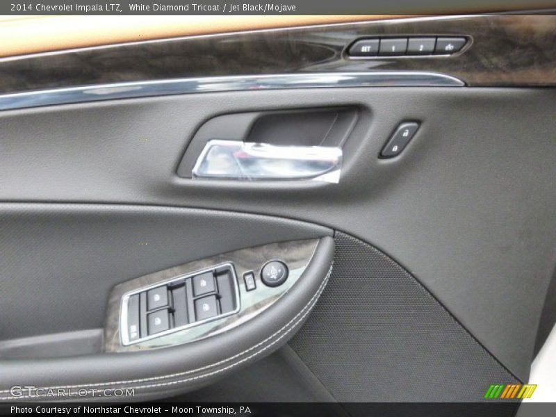White Diamond Tricoat / Jet Black/Mojave 2014 Chevrolet Impala LTZ